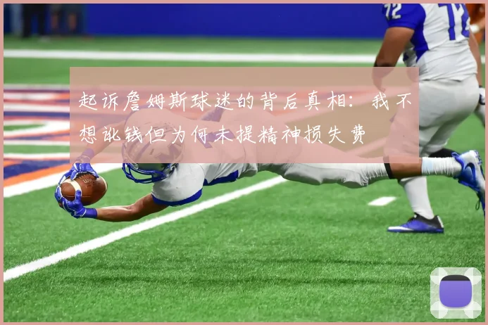起诉詹姆斯球迷的背后真相：我不想讹钱但为何未提精神损失费